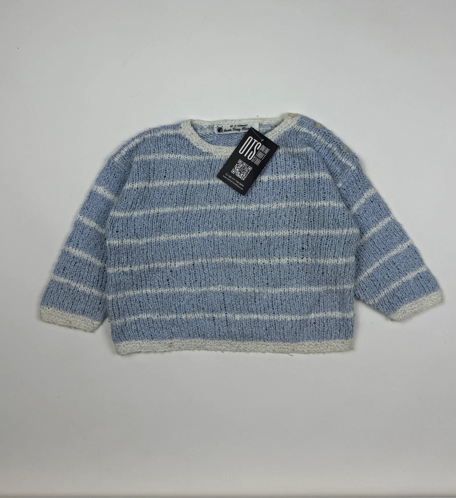 Excellent Condition Girls Sweaters | Preloved DTT | SkyBlue Wool | Thrift Shop for Girls Karachi Pakistan | OTS