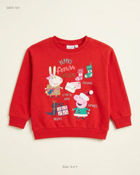 Peppa Pig (GWT-101) Peppa Pig Christmas Sweatshirt