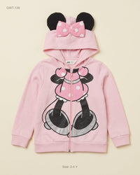 H&M (GWT-139) Zip-Up Minnie Mouse Hoodie