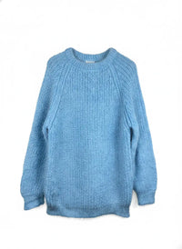Sky Blue Men's Jumpers & Sweater by Shentons (MS-108)