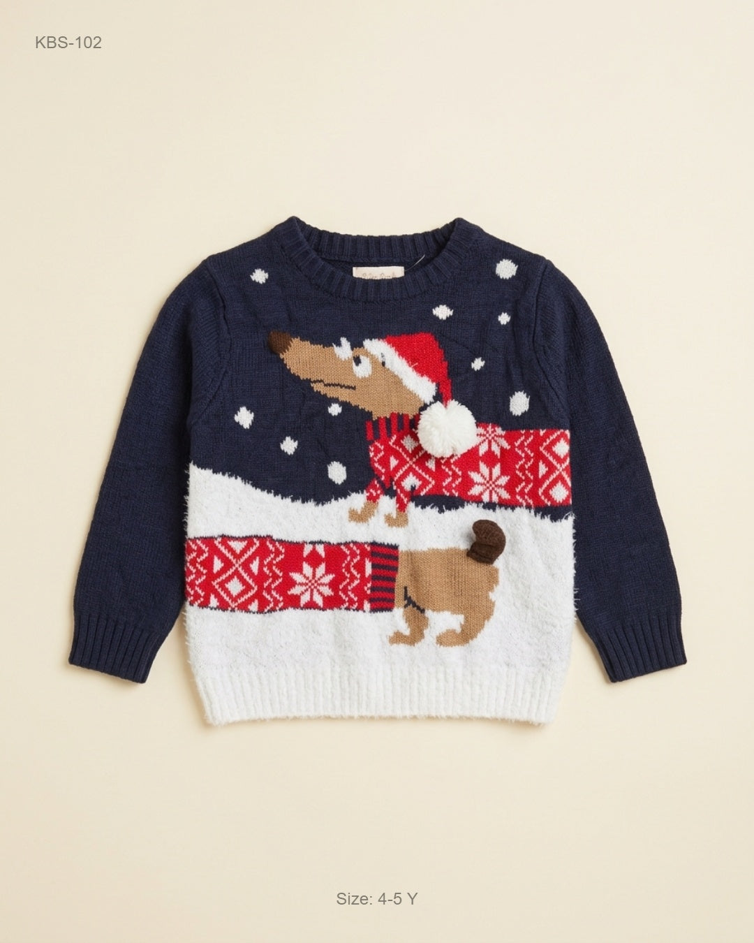 F&F (KBS-102) Child's Festive Knit Sweater