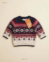 Primark (KBS-103) Infant Fair Isle Knit Sweater