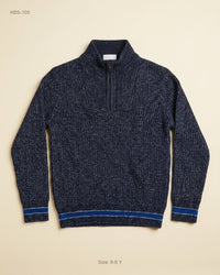 PER UNA - M&S (KBS-105) Quarter-Zip Knit Sweater