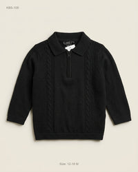 Next (KBS-109) Quarter-Zip Knit Sweater