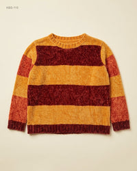 Unknown (KBS-115) Striped Chenille Sweater