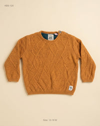 Zara (KBS-120) Knitted Crewneck Sweater
