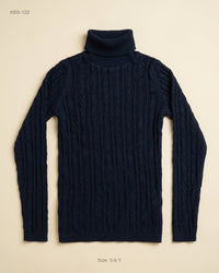 Next (KBS-122) Cable-Knit Turtleneck Sweater