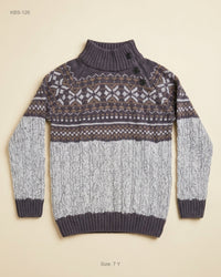 Next (KBS-126) Nordic Pattern Knit Sweater