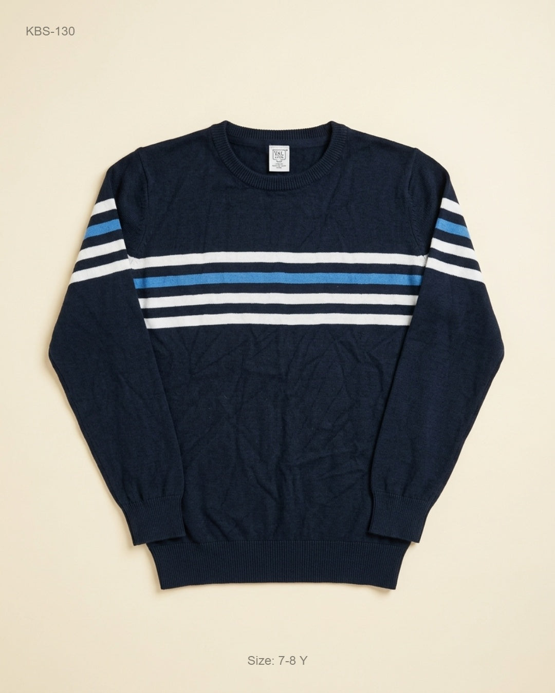 Preloved Premium Boys Sweaters by Little Kids, Navy Blue Cotton for Boys - OTS Thrift Shop Peshawar Pakistan
