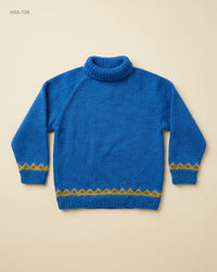 Polyester (KBS-138) Roll Neck Knitted Sweater