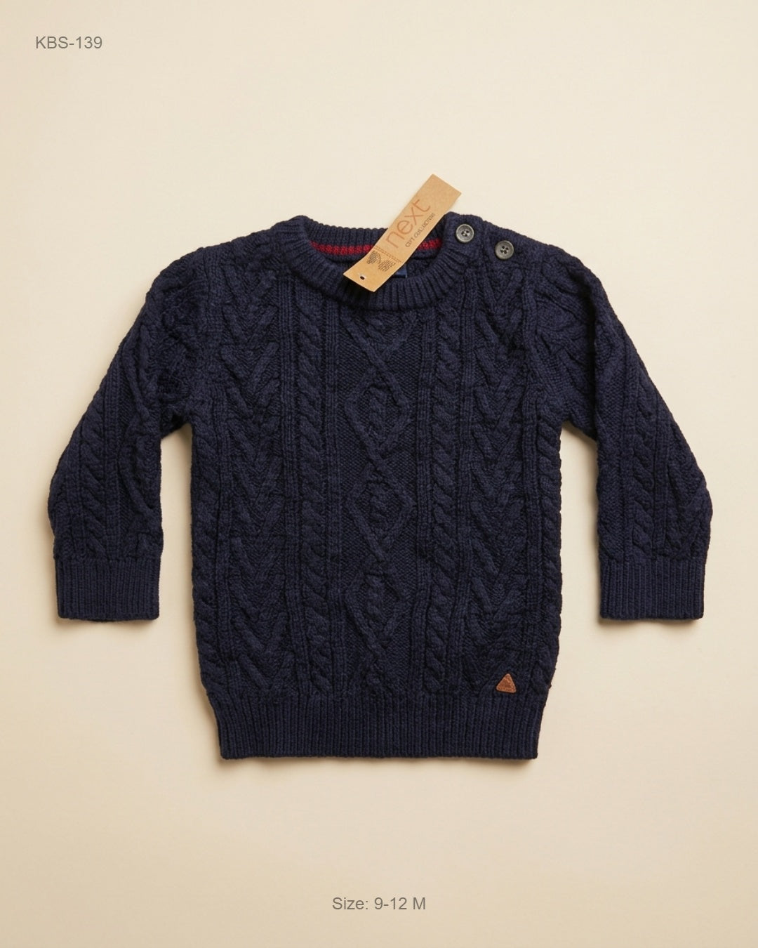Premium Plus Condition Boys Sweaters | Preloved Next | Navy Blue Cotton | Thrift Shop for Boys Lahore Pakistan | OTS