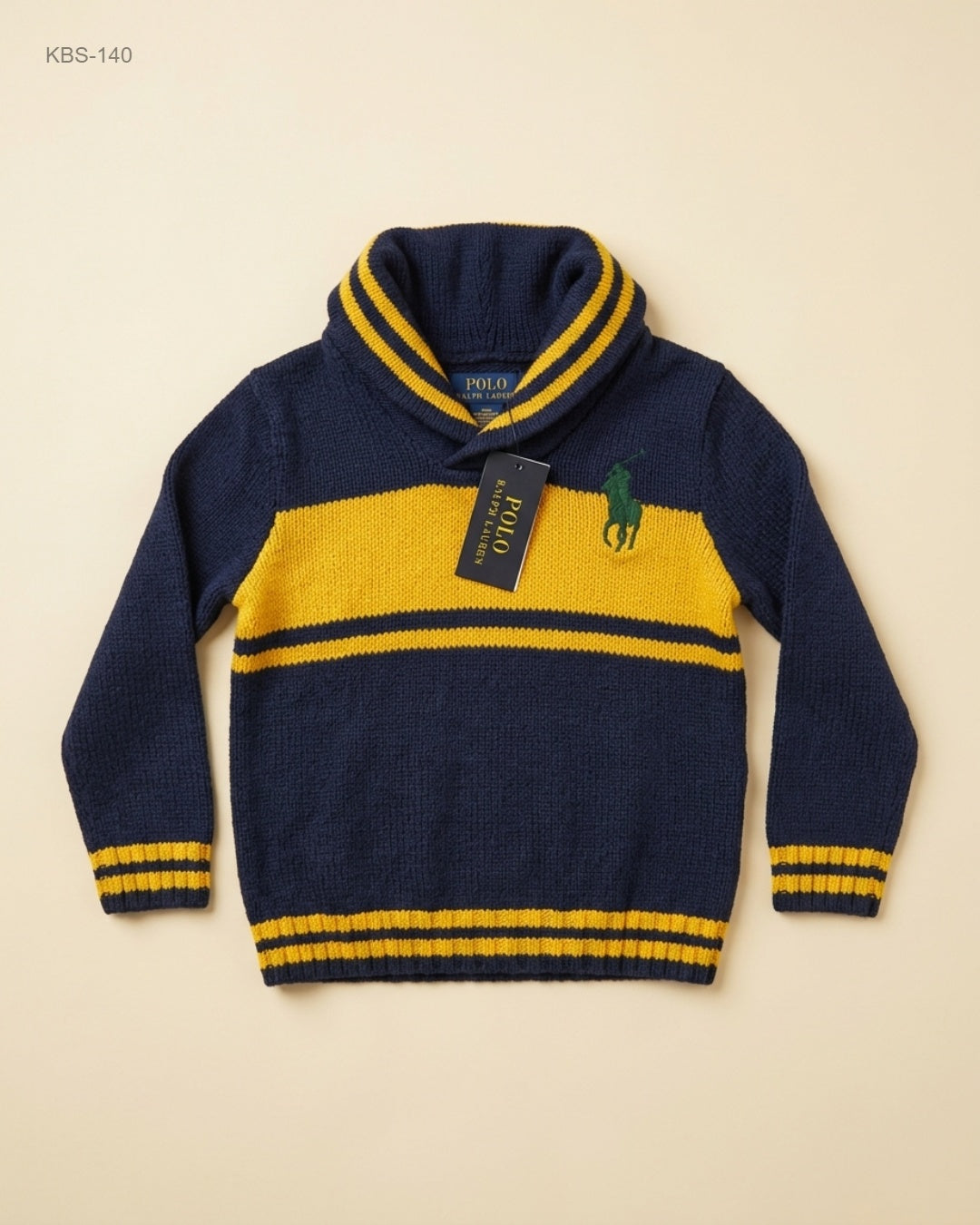 Shop Premium Boys Sweaters by Ralph Lauren | Preloved Branded Clothes | Navy Blue Cotton | Boys | OTS Thrift Store Karachi Pakistan