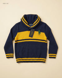 Ralph Lauren (KBS-140) Shawl Collar Knit Sweater