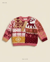 Next (KBS-156) Fair Isle Knit Baby Sweater