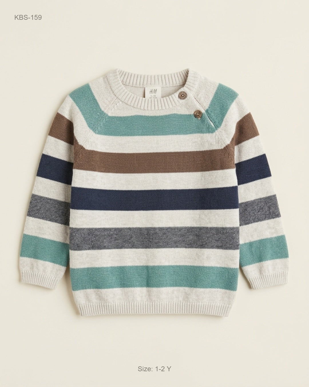 H&M (KBS-159) Striped Knit Sweater
