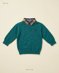 Next (KBS-160) Mock-Layer Knit Sweater