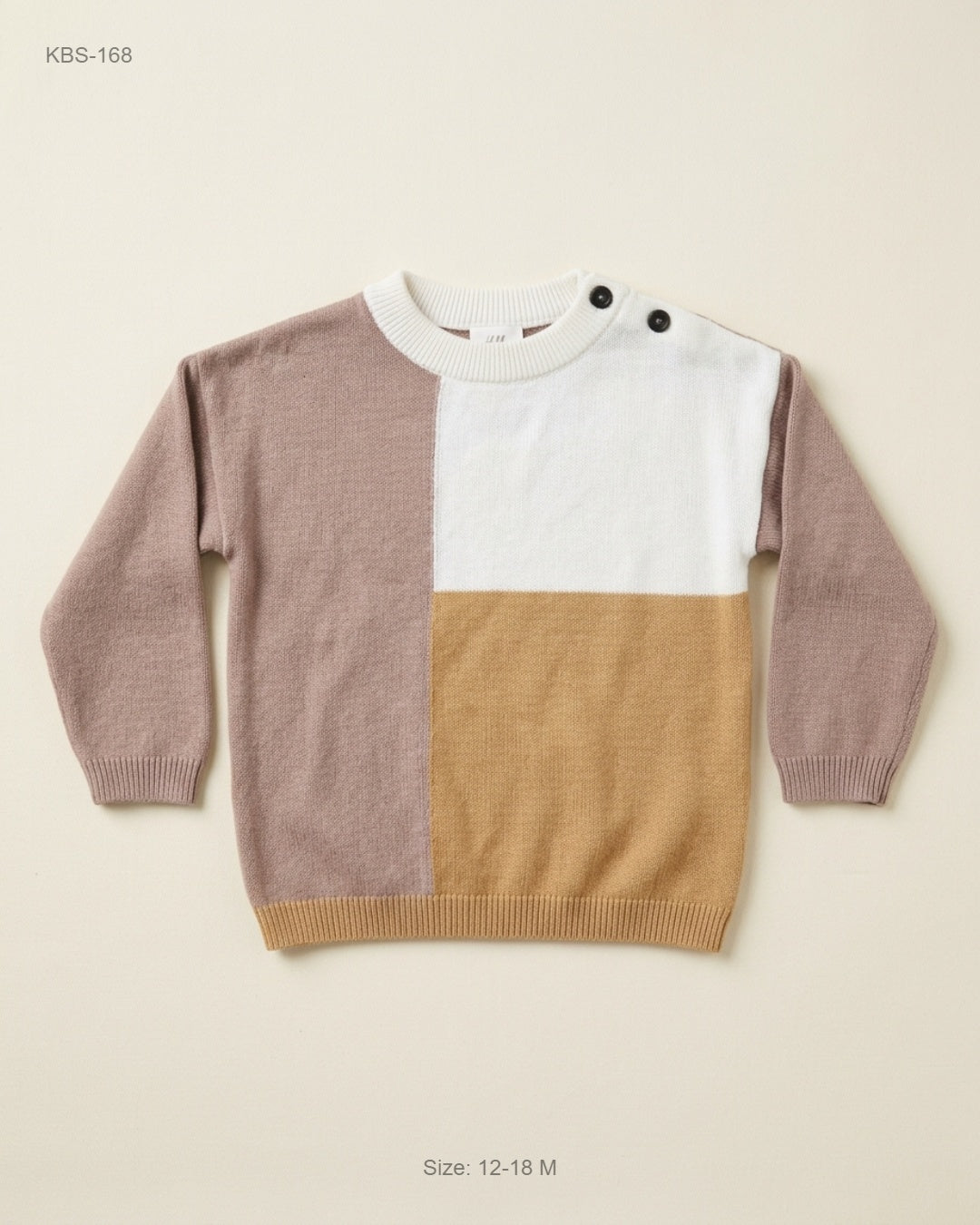 H&M (KBS-168) Color-Blocked Knit Sweater