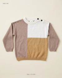 H&M (KBS-168) Color-Blocked Knit Sweater