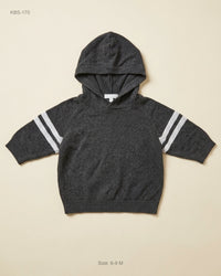 Next (KBS-170) Cropped Knit Hoodie