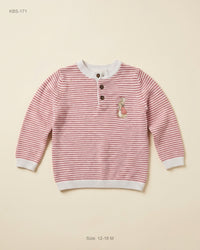 PRECIS - M&S (KBS-171) Henley Knit Sweater