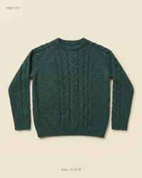 H&M (KBS-174) Cable-Knit Crewneck Sweater