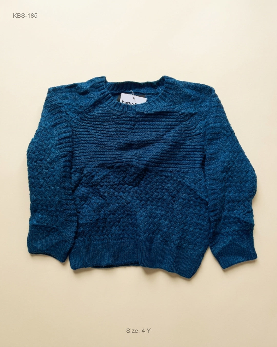 Secondhand Branded Boys Sweaters by BOYS, Teal Acrylic fabric, Premium condition, for Boys - Online Thrift Shop Islamabad Pakistan
