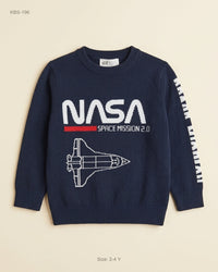 H&M (KBS-196) NASA Graphic Sweater