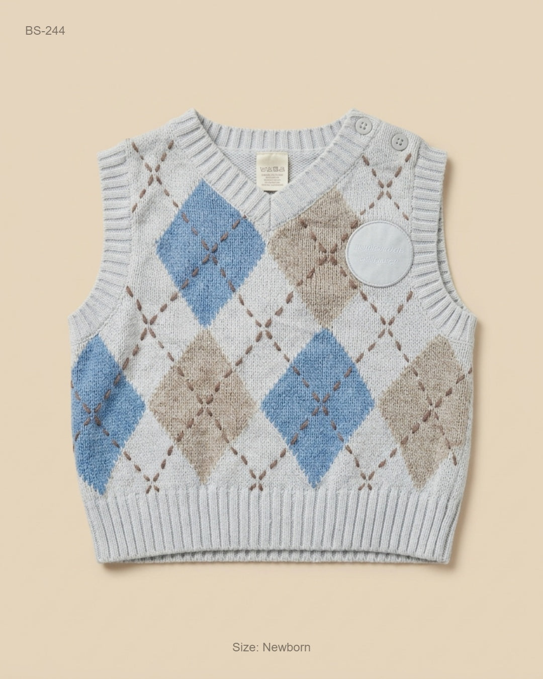 Next (KBS-244) Argyle Knit Sweater Vest