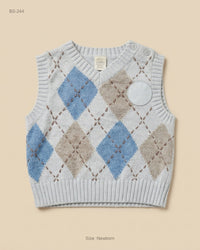 Next (KBS-244) Argyle Knit Sweater Vest