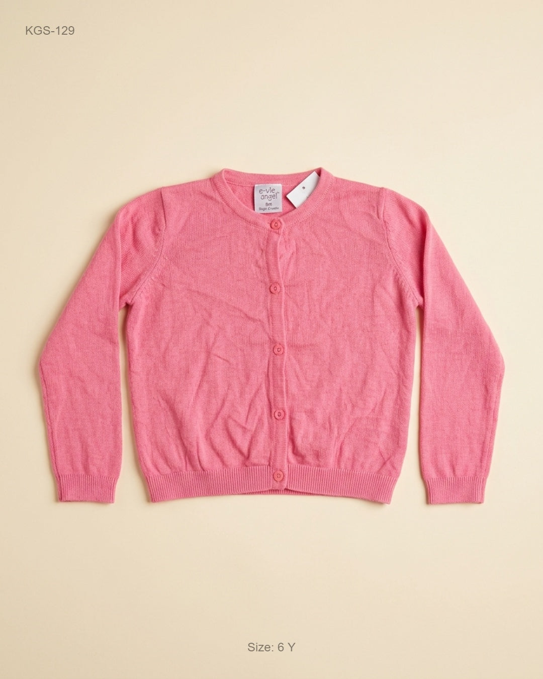 Shop Premium Girls Sweaters by Evie Angel | Preloved Branded Clothes | Pink Viscose | Girls | OTS Thrift Store Islamabad Pakistan