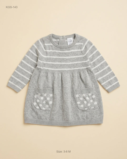 Preloved Premium Girls Sweaters by Baby Gap, Grey Cotton for Girls - OTS Thrift Shop Karachi Pakistan