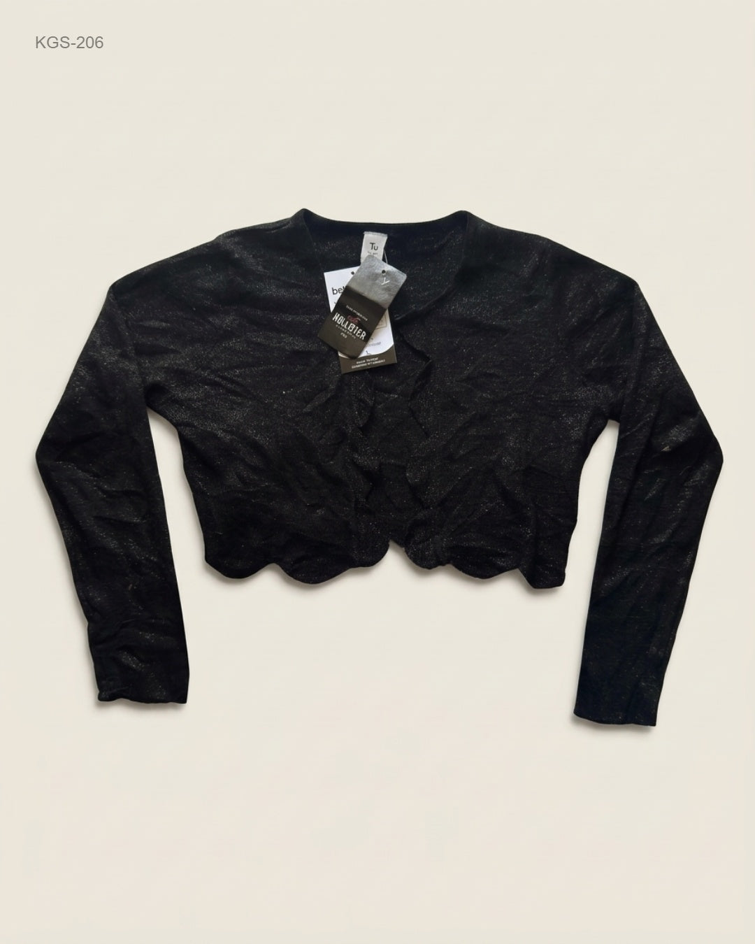 Tu Kids (KGS-206) Cropped Scalloped Shrug