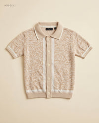 Next (KGS-213) Vintage Knit Button-Up Polo