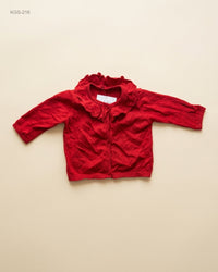 Matalan (KGS-216) Infant Ruffle Collar Cardigan
