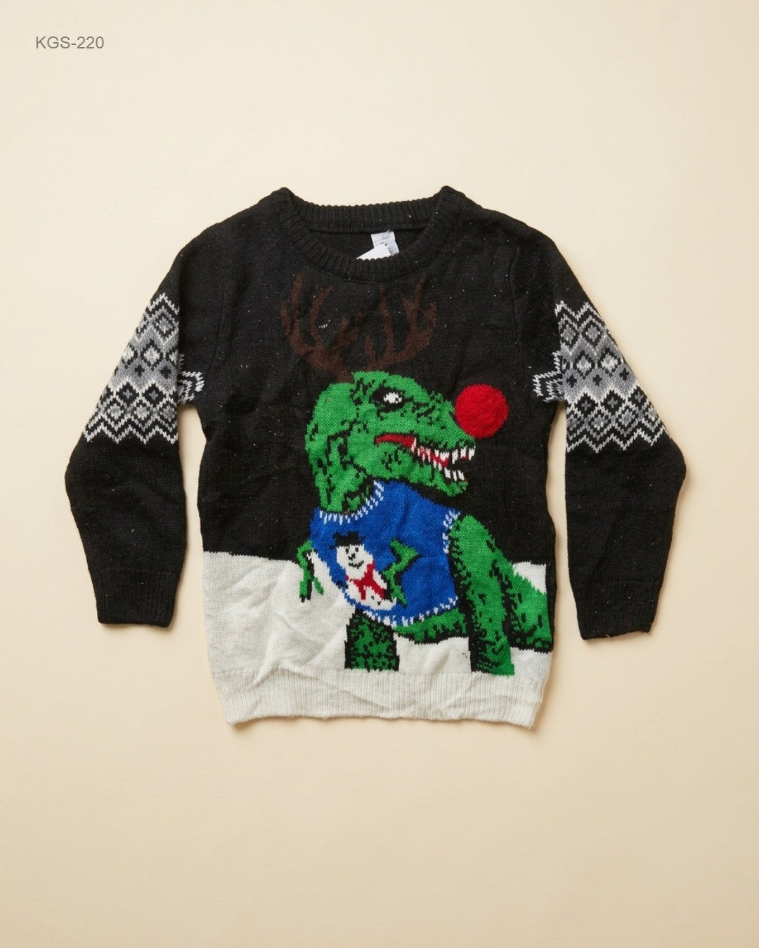 Girls Sweaters | Tu Kids | Preloved Branded | Black Acrylic | Premium | OTS Thrift Store Peshawar Pakistan