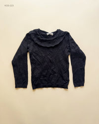 Primark (KGS-223) Ruffle Collar Long Sleeve Knit