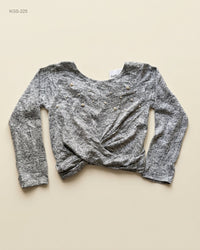 Next (KGS-225) Pearl Embellished Twist-Front Cropped Top