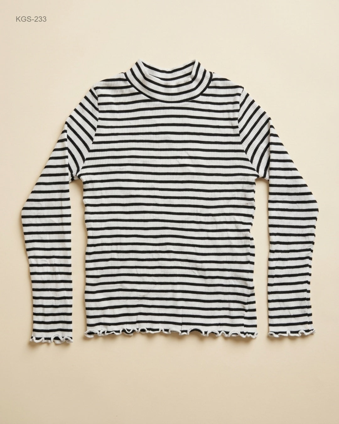 Preloved Premium Girls Sweaters by KIABI, Black & White Polyester for Girls - OTS Thrift Shop Islamabad Pakistan