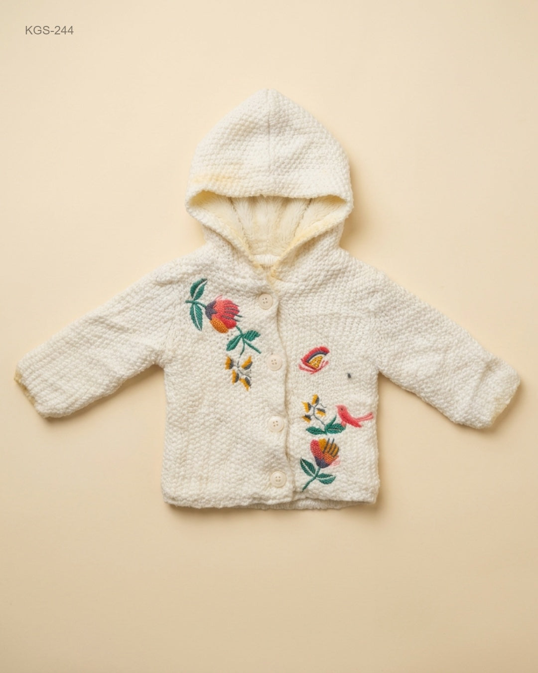 Girls Sweaters | NUTMEG | Preloved Branded | OffWhite Acrylic | Premium | OTS Thrift Store Peshawar Pakistan