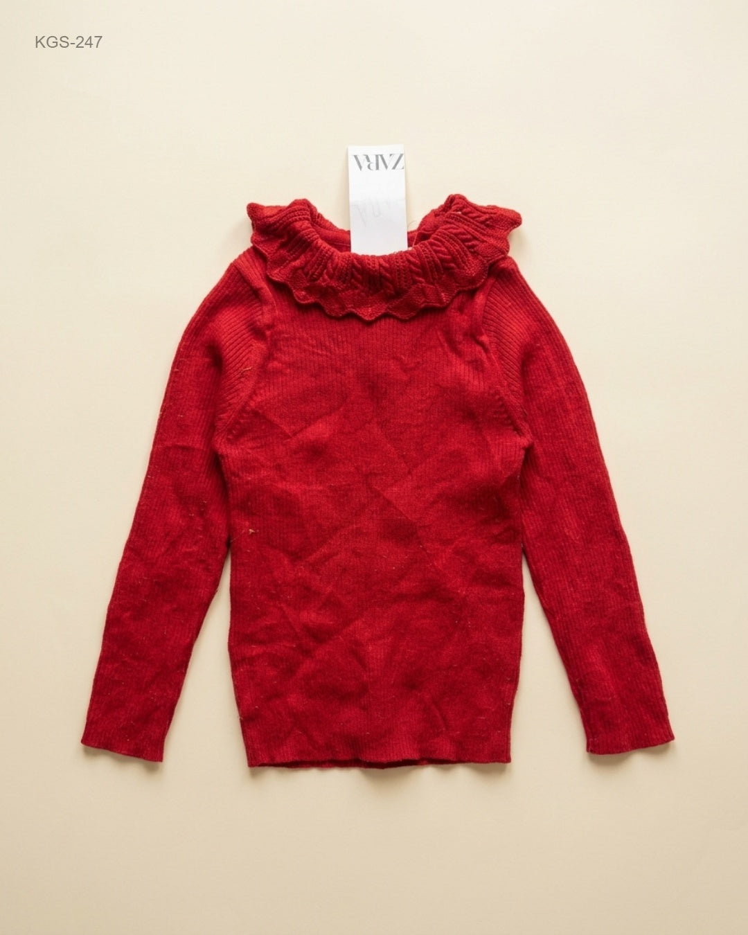 Premium Condition Girls Sweaters | Preloved Next | Red Viscose | Thrift Shop for Girls Islamabad Pakistan | OTS