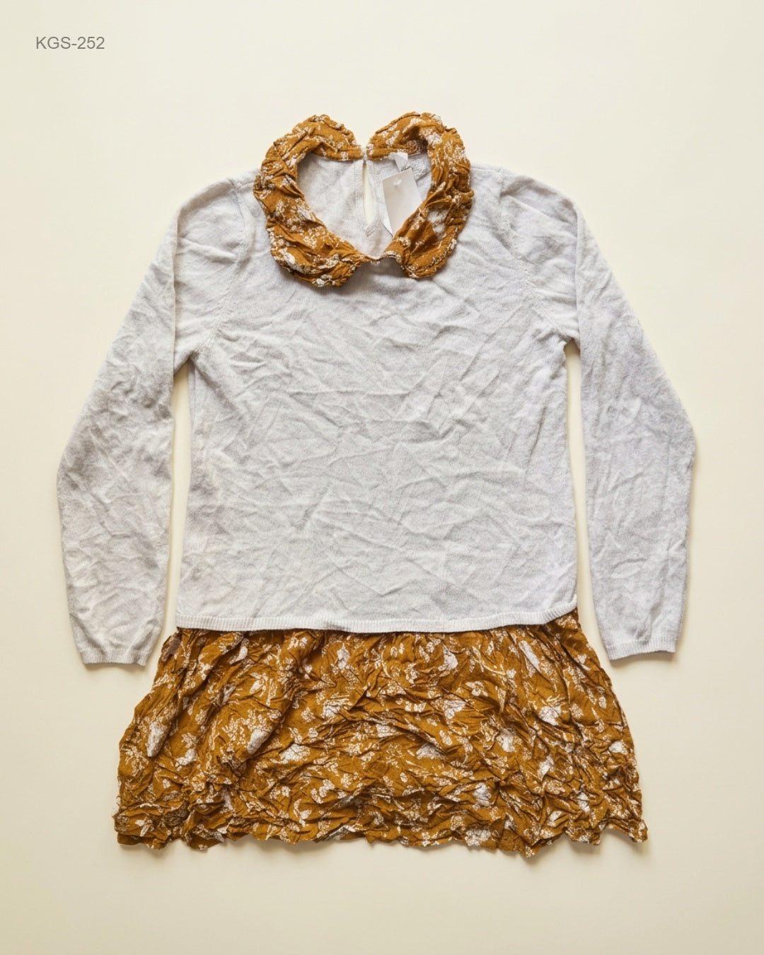 Preloved Premium Girls Sweaters by H&M, OffWhite Cotton for Girls - OTS Thrift Shop Karachi Pakistan