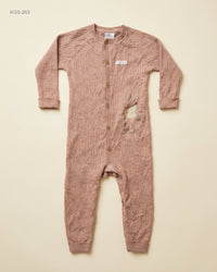 Disney (KGS-263) Ribbed Knitted Baby Romper
