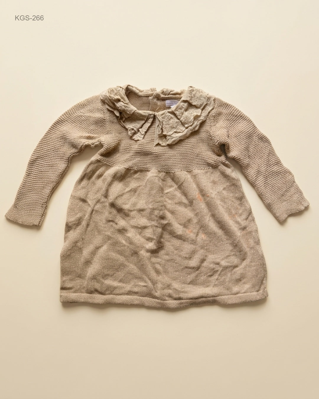 Preloved Premium Girls Sweaters by Primark, Beige Cotton for Girls - OTS Thrift Shop Karachi Pakistan