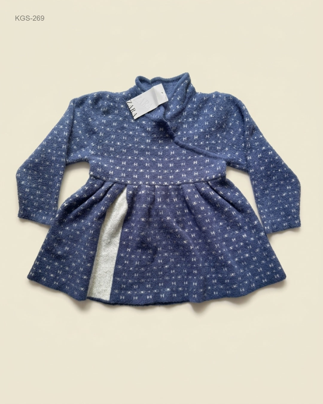 Premium Condition Girls Sweaters | Preloved Unknown | Blue Polyester | Thrift Shop for Girls Islamabad Pakistan | OTS