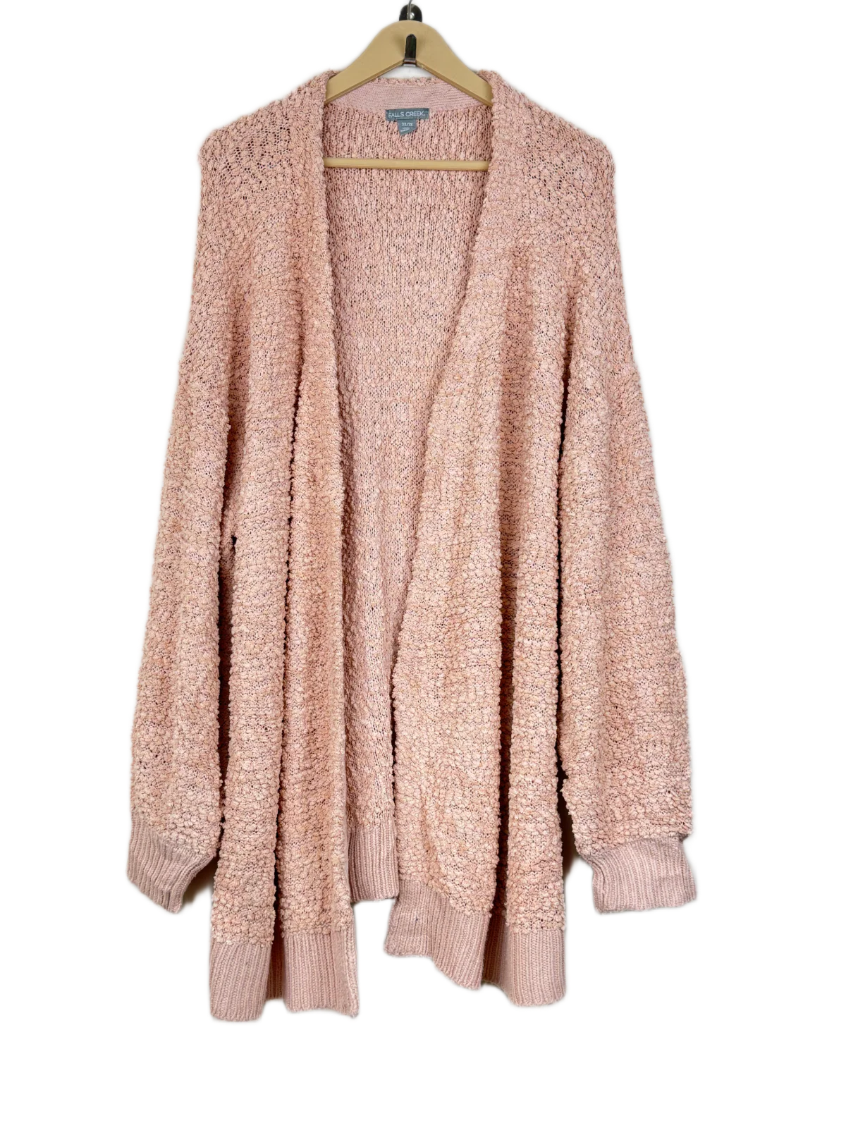 Tan Winter Long Cardigan by Falls Creek (LC-10)