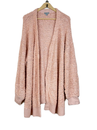 Tan Winter Long Cardigan by Falls Creek (LC-10)