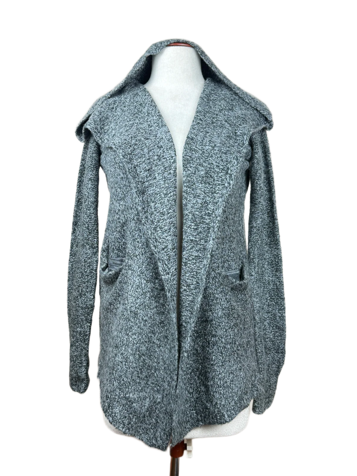 Good Condition Winter Long Cardigans | Preloved Marled | Multi Acrylic | Thrift Shop for Women Lahore Pakistan | OTS