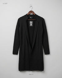 Friends Like These (LC-207) Longline Open-Front Cardigan