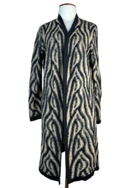 Multi Color Winter Long Cardigan by Unknown (LC-22)