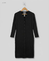 Primark (LC-255) Ribbed Knit Cardigan Dress